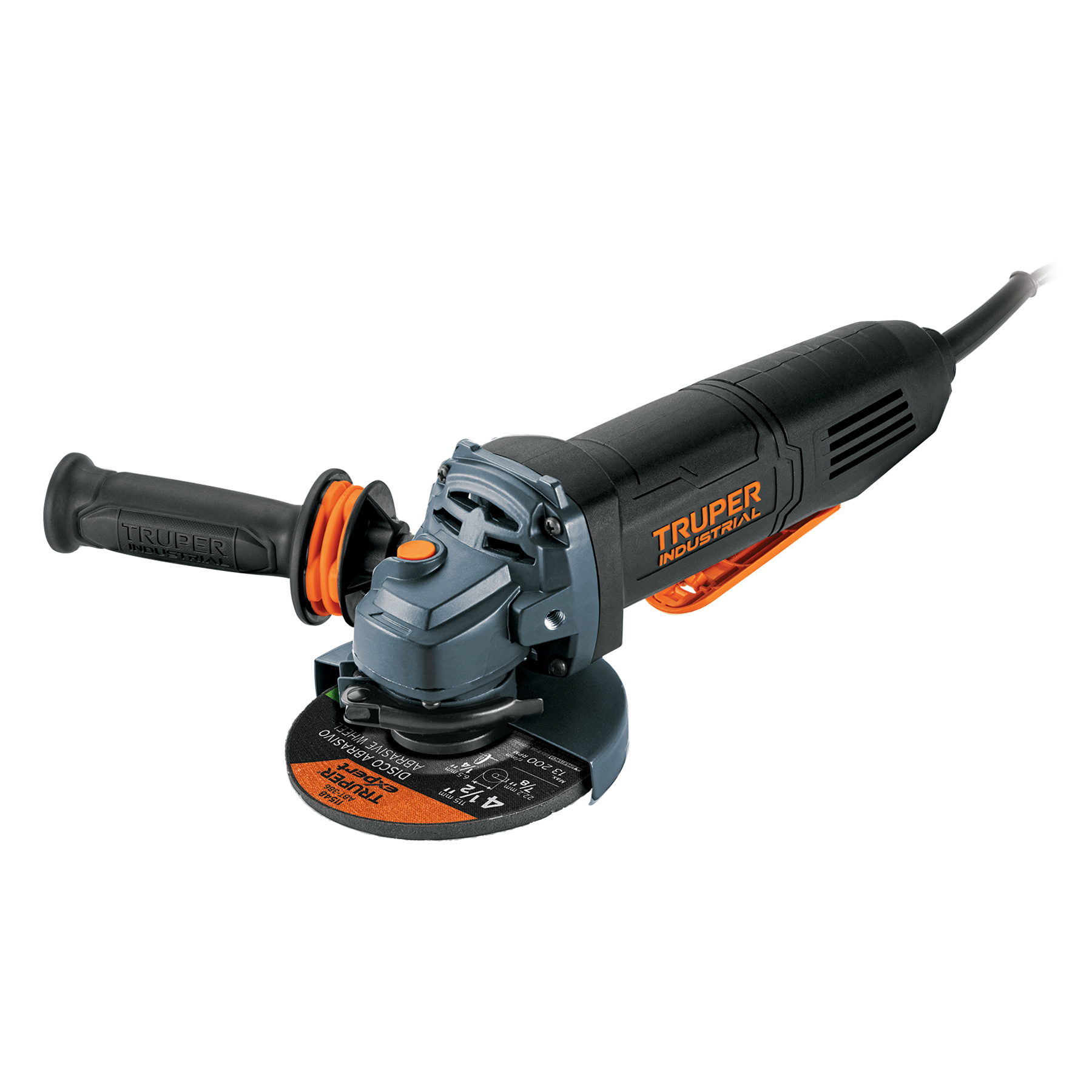 Esmeriladora angular Truper 4-1/2" ESMA-4580PN, 850 W, Velocidad 11,000 rpm