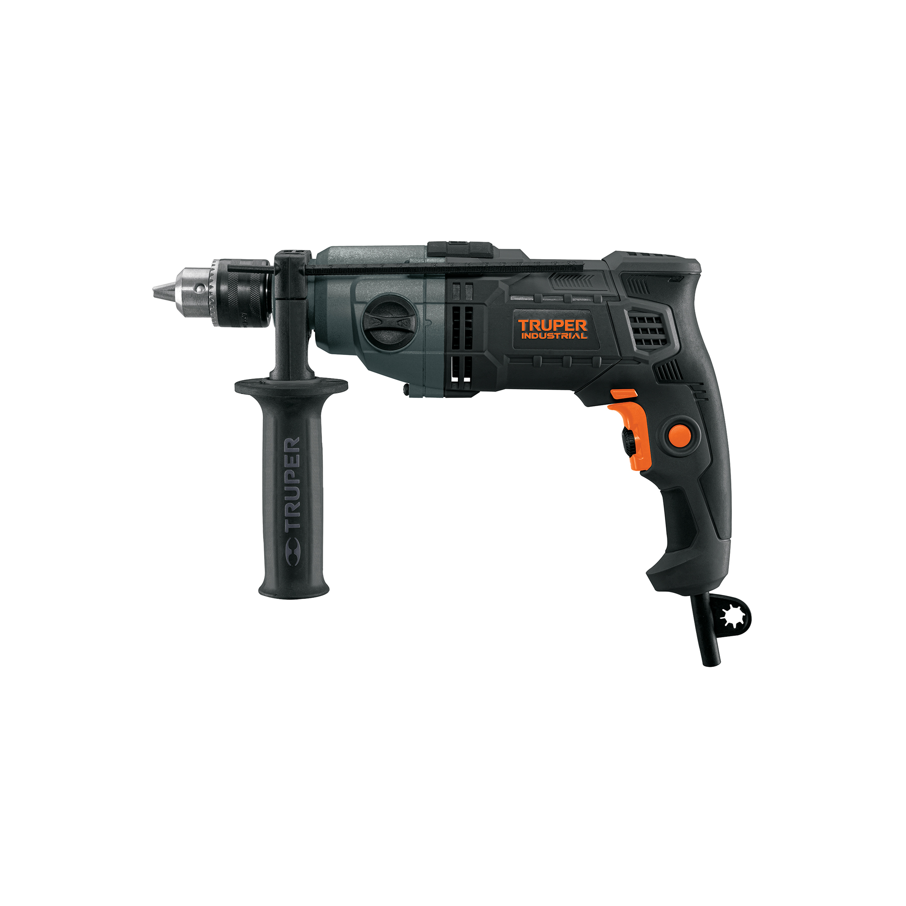 Taladro/destornillador Truper 1/2" TAL-1/2N2, 800 W, dos velocidades, TRUPER INDUSTRIAL, Potencia: 800 W