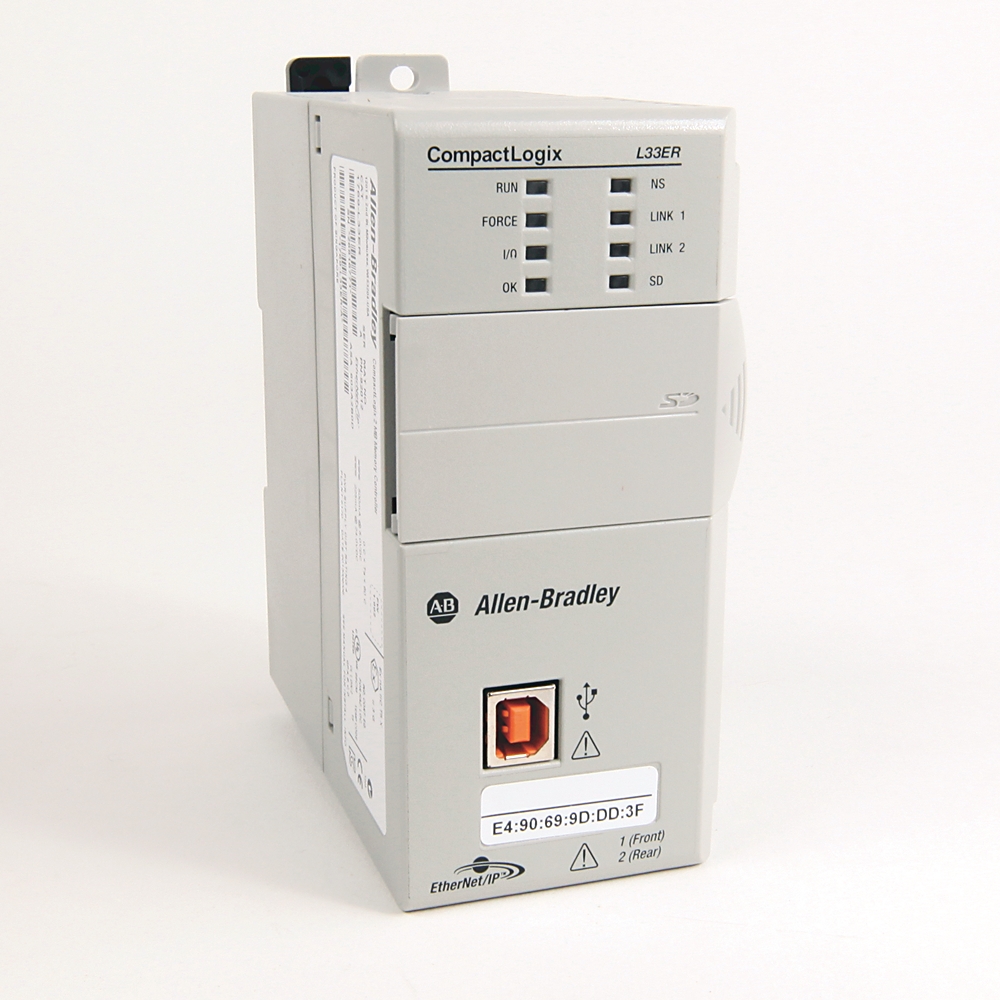 Controlador CompactLogix Allen-Bradley de 2 MB ENet, Depth: 105mm