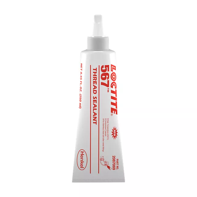 LOCTITE 567, sellador de roscas, tubo 250 ml, Henkel LOCTITE, Viscosity, 20 RPM: 540000.0 mPa·s