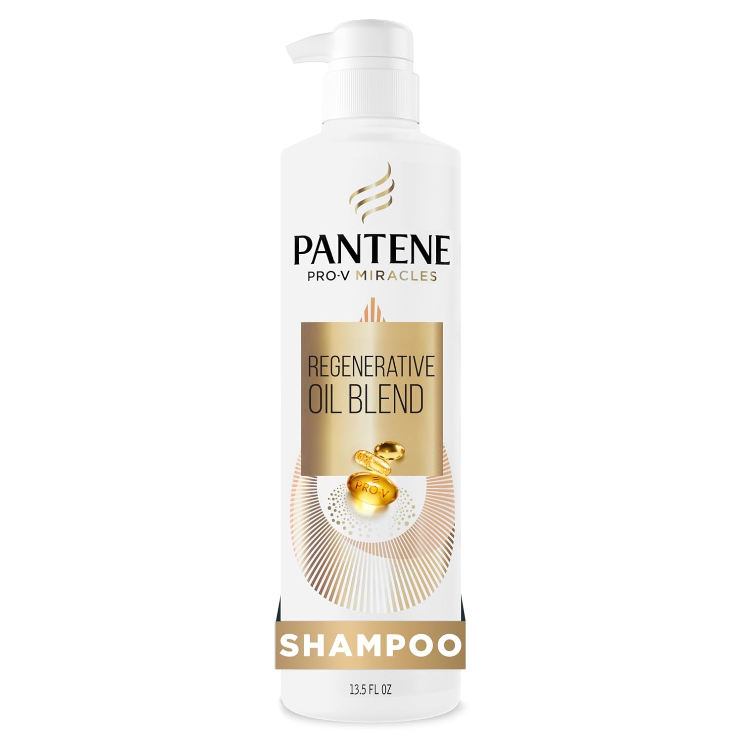 Shampoo Pantene Pro-V Miracles sin sulfatos, Extreme Damage Care, 13.5 fl oz