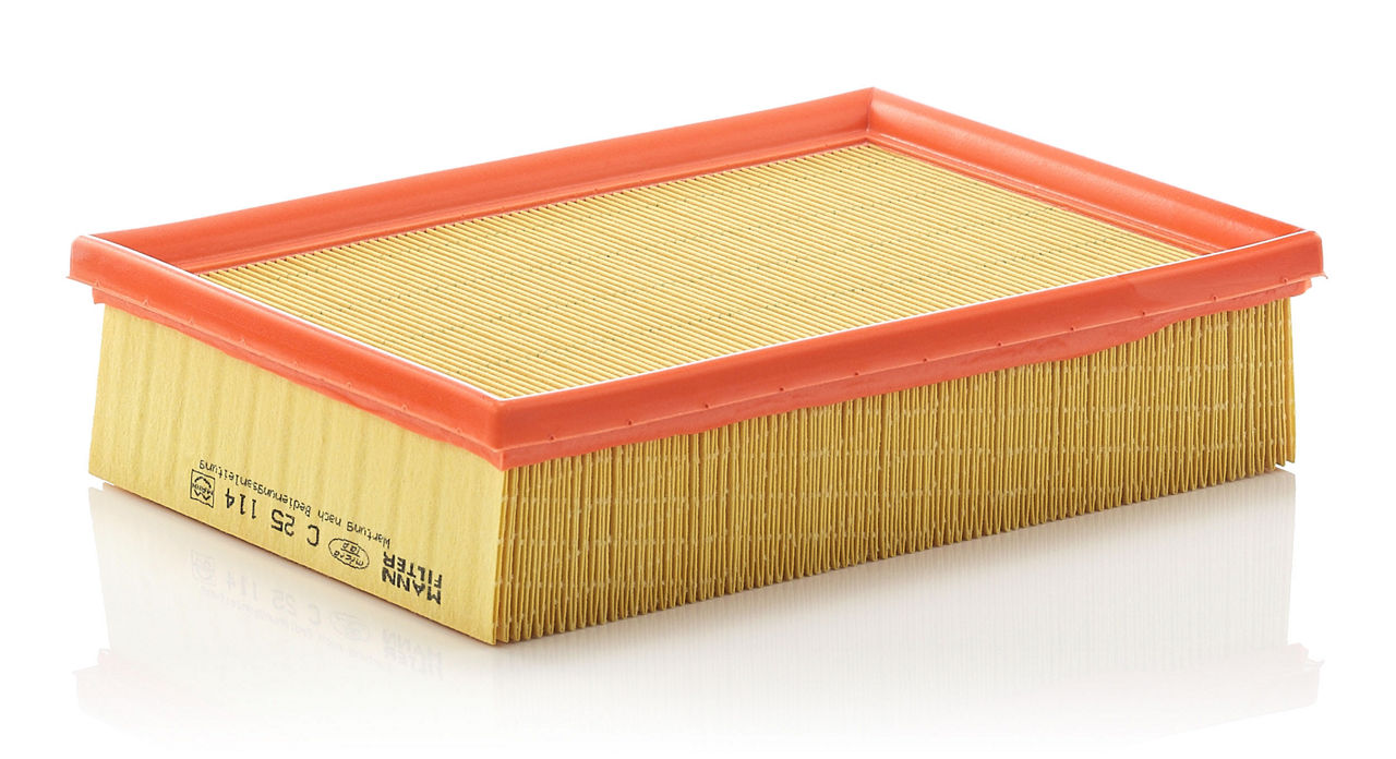 Filtro de aire MANN-FILTER C 25 114, Height (H) = 2.3 in