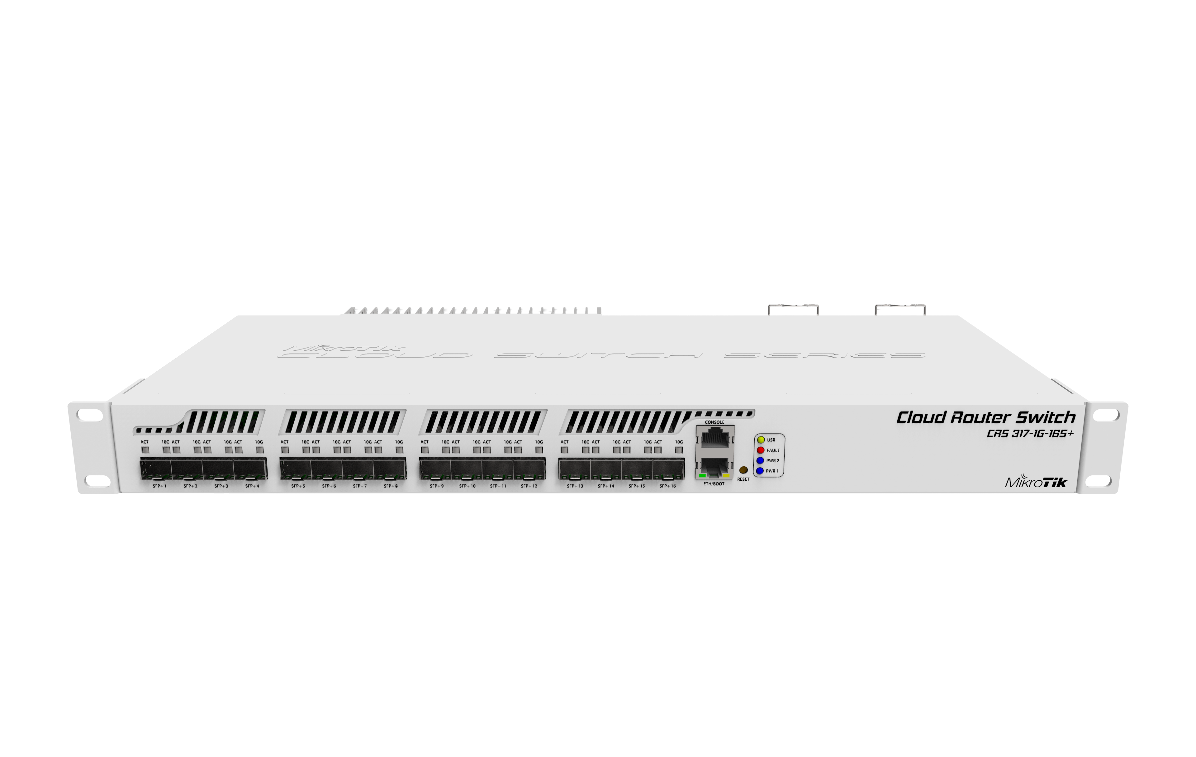 Switch MikroTik CRS317-1G-16S+RM, SFP+ ports: 16