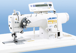 Máquina recta JUKI LH-3528A de 2 agujas, cabezal semi-dry, Max. sewing speed: 3,000sti/min