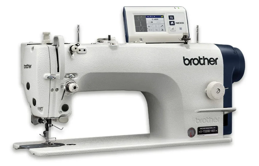 Recta de alimentación por aguja Brother S-7220D-403, 5,000 puntadas/min, Maximum Sewing Speed: 5,000 stitches/min