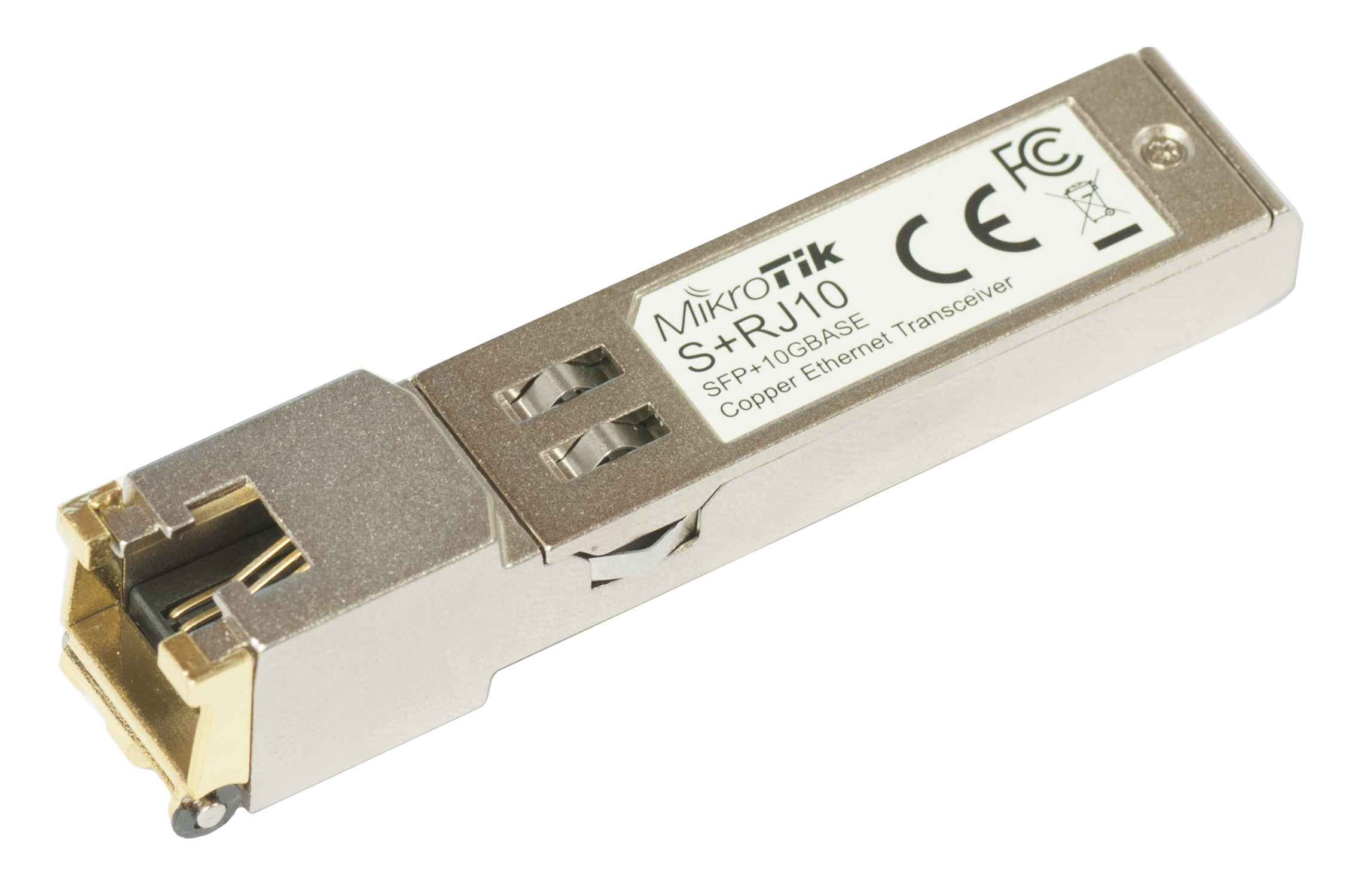 Módulo SFP MikroTik S+RJ10, Distance: up to 30m @10Gbps
