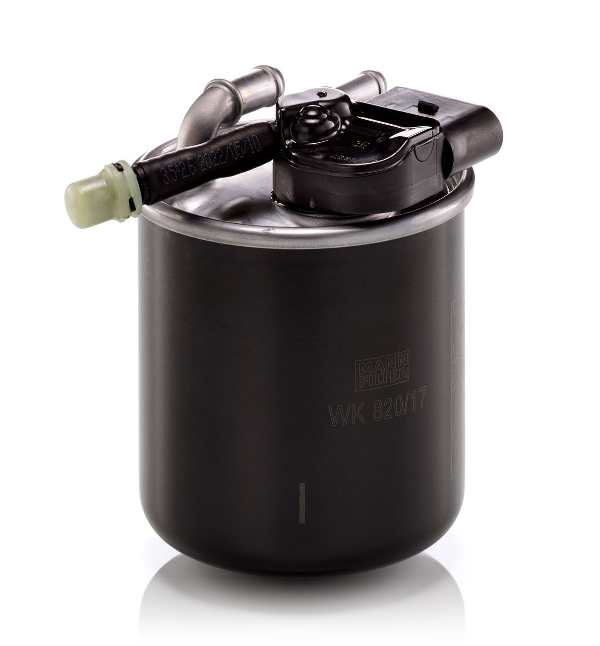 Filtro de combustible MANN-FILTER WK 820/17 para diésel, Outer diameter (A) = 3.4 in